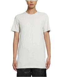 Rick Owens - Level T-Shirt "Milk Wash" Du02F6250 Rnp 51" - Lyst