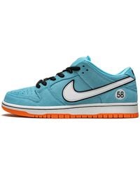 Nike - Sb Dunk Low Pro "Gulf" Bq6817 401" - Lyst
