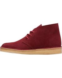 Clarks - Desert Coal Boot "Brandy Suede" 67865" - Lyst