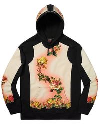 Supreme - Jean Paul Gaultier Floral Print Hoodie "Ss19 - Lyst