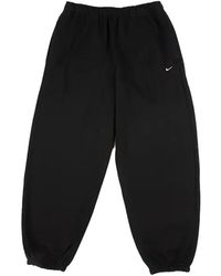 Nike - Solo Swoosh Cuffed Sweatpants Hv1088 010" - Lyst