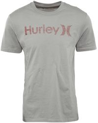 Hurley - One & Only Push Thru T-Shirt "Light Iron Ore" Mts0008680-05V" - Lyst
