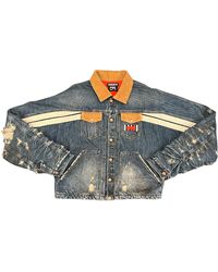 RIVINGTON - Denim Trappist Trucker Jacket Trpt Jk50" - Lyst