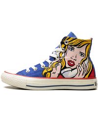 Converse - All Star Pop Art Print High Sneakers "Chuck Taylor" 113848" - Lyst