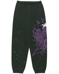 Sp5der - Heavy Web Sweatpants "Dark 676" - Lyst