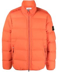 Stone Island - Seamless Tunnel Nylon Down Tc Jacket "Lobster" 791544028 V0037" - Lyst