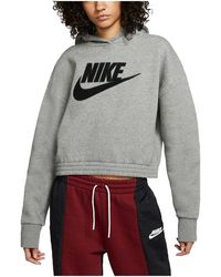 Nike - Nsw Icon Clash Fleece Hoodie "Carbon Heather Cj2034 091" - Lyst