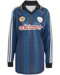 adidas - Originals Retro Sports Cricket-Inspired Long Sleeve Jersey Night" Ka4383" - Lyst