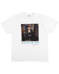 supreme king of new york tee red