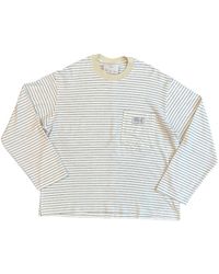 Song For The Mute - Crew Neck Pullover "Ivory" 262_Mjp021_Fzjrivy" - Lyst