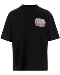 Amiri - Chateau Sketch Oversize T-Shirt Amtojr1123 001" - Lyst