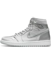 Nike - Air 1 Mid Se "Metallic" Shoes - Lyst