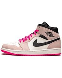 Nike - Air 1 Mid Se "Crimson Tint/Hyper" 852542 801" - Lyst