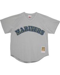 Mitchell & Ness - Authentic Bp Jersey "Mlb Mariners 1989 Ken Griffey Jr" Abpj3037 Sma89Kgjgrey" - Lyst