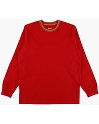 Supreme - Multicolor Striped Rib L/s Top "fw 17" - Lyst