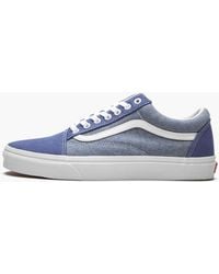 Vans - Old Skool Canvas "navy Chambray" Shoes - Lyst