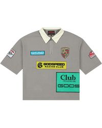 GODSPEED NEW YORK - Grc Quarter Zip Short Sleeve Polo Gs457" - Lyst