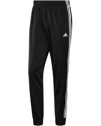 adidas - Essentials Warm-Up Tapered 3-Stripes Track Pants H46105" - Lyst