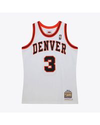 Mitchell & Ness - Nba Hwc Jersey Nuggets 2006 Allen Iverson Ajy45689 Dnu06Aivwhit" - Lyst