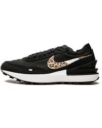 Nike - Waffle One "black Leopard" Shoes - Lyst