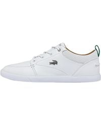 Lacoste - Bayliss Leather Perforated Collar Sneakers 37Cma0073 21G" - Lyst