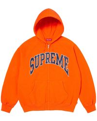 Supreme - Cracked Raglan Zip Up Hooded Sweatshirt "Ss26 - Lyst