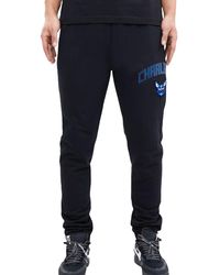 Pro Standard - Nba Charlotte Hornets Stacked Logo Sweatpants Bch452640 Blk" - Lyst