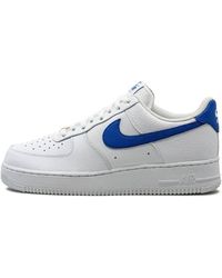 Nike - Air Force 1 Low "white / Game Royal" Shoes - Lyst