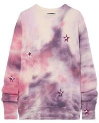 Amiri - Tie Dye Stars Sweater Y0W05278Cc Mul" - Lyst