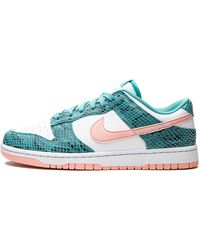 Nike - Dunk Low "Snakeskin Washed Bleached Coral" Dr8577 300" - Lyst