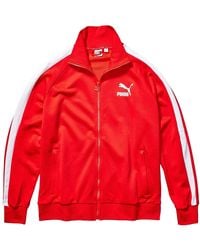 PUMA - Iconic T7 Printed Track Jacket "High Risk" 595286 11" - Lyst