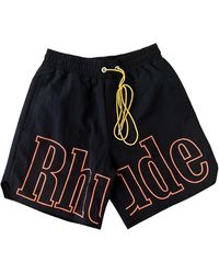 Rhude - Logo Track Short Rhfw26Sh03948 2062" - Lyst