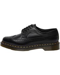 Dr. Martens - 3989 Stitch Smooth Leather Brogue Shoes 22210001" - Lyst