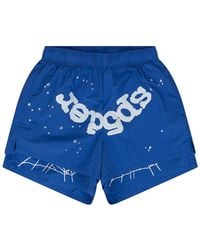 Sp5der - Og Web V2 Double Layer Shorts 476" - Lyst