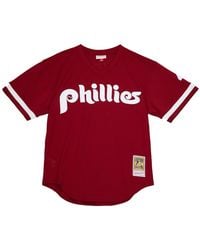 Mitchell & Ness - Authentic Bp Jersey "Mlb Phillies 1991 Lenny Dykstra" Abpj3045 Pph91Ldycard" - Lyst