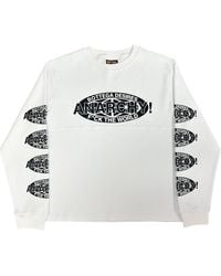 Bottega Desires - Reconstructed Anarchy Long Sleeve Thermal T-Shirt Bd013" - Lyst