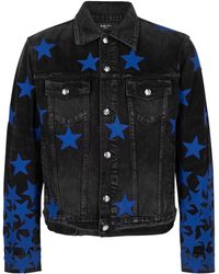 Amiri - Chemist Star Trucker Denim Jackets Mdt003 023" - Lyst