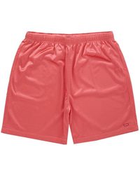 Supreme - Small Box Baggy Mesh Short "Coral" Su26570" - Lyst
