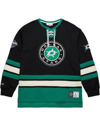 Mitchell & Ness - Heritage Lace-Up Crew Current Logo "Nhl Stars" Fc8096 Dstblck" - Lyst