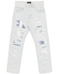 Purple Brand - Soma Straight Leg Jeans "Light" P011 Sost125" - Lyst
