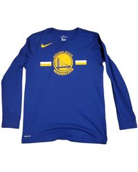 Nike - Nba Golden State Warriors Long Sleeve T-Shirt Aa6528 495" - Lyst