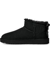 UGG - Ultra Mini Bailey Bow Boot 1185491 Blk" - Lyst
