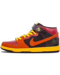Nike - Dunk Mid Pro Sb "Ostrich" 314383 680" - Lyst