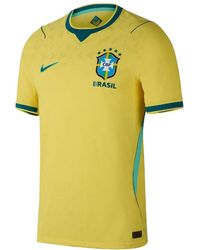 Nike - Brazil National Team 2026 Match Home Aero-Fit Football Shirt "Canary Light Menta Geode" Ib5143 724" - Lyst