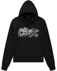 Amiri - Pegasus Script Hoodie Ss23Mjg017 001" - Lyst