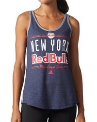 adidas - New York Bulls V-Neck Tank Top Heather" Bu2612" - Lyst