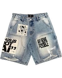 Mixed Emotions - Ai Denim Shorts Mixe077" - Lyst