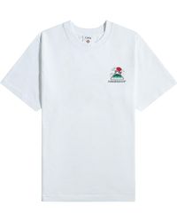 CASABLANCA - Montagne Ondulee T-Shirt Mpf25 Jts 001 04" - Lyst