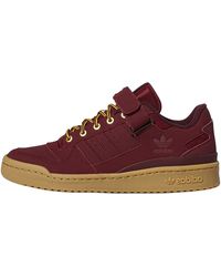 adidas - Forum Low "Collegiate Burgundy Gum" Gx7077" - Lyst