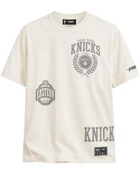 Pro Standard - Nba New York Knicks Street Team Cj T-Shirt "Eggshell" Bnk1516667 Egg" - Lyst